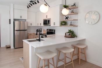 Gourmet Coffee Bar at CityLine Apartments, Minneapolis, 55406